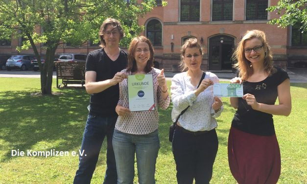 Herzlichen Glückwunsch an die Gewinner unseres Stiftungspreises 2017!